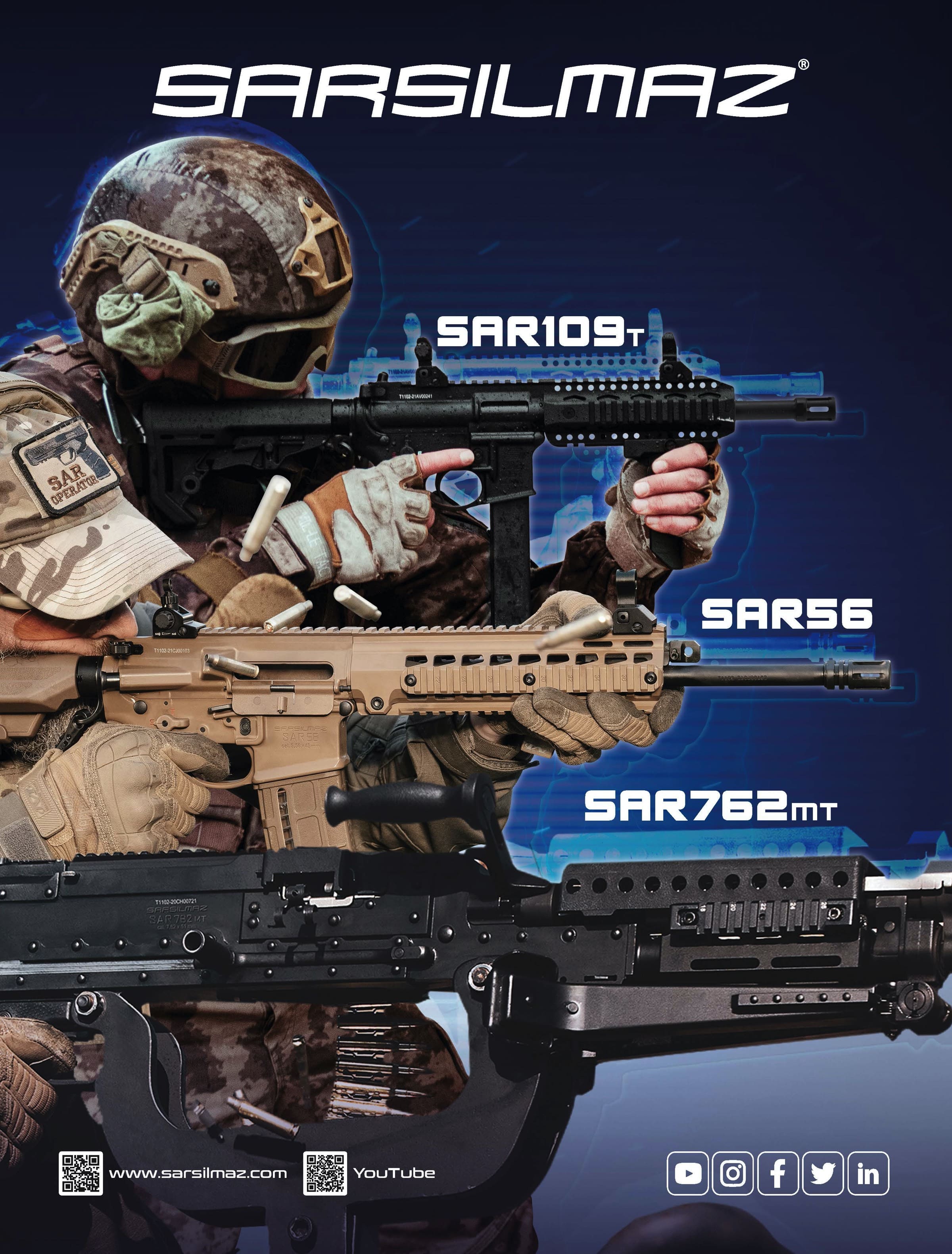 Front Line Unshaken With SAR 56 and SAR 762 MT